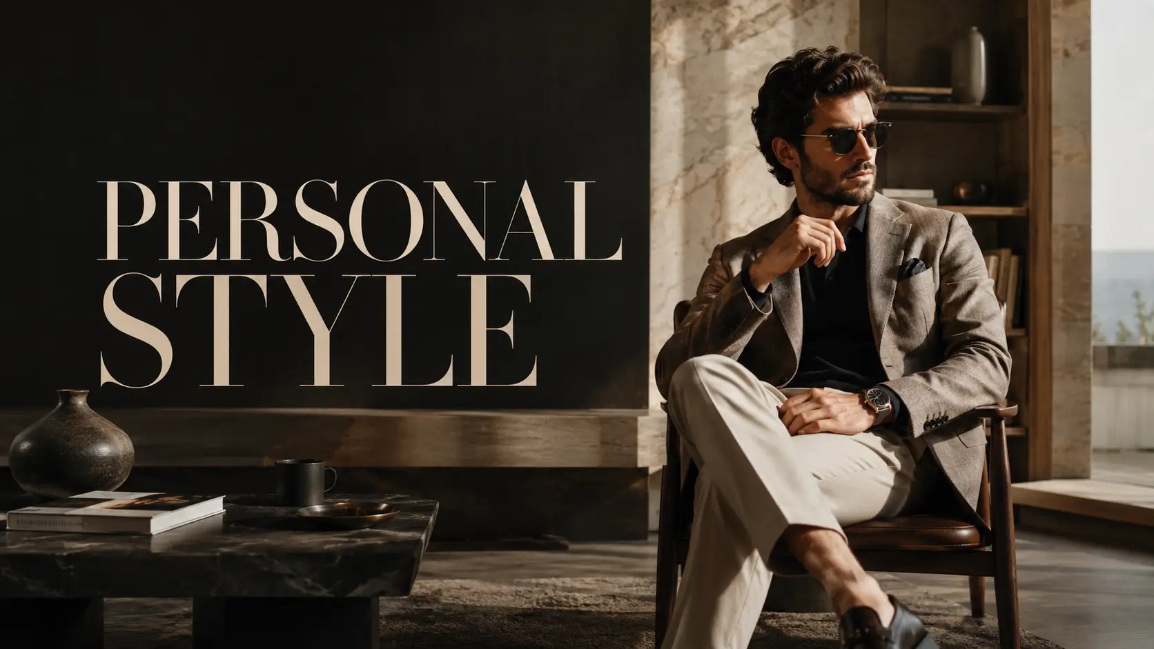 Personal Style represented through timeless fashion, quiet luxury, individuality, and sophisticated self-expression
